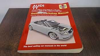 audi tt 8n manual アウディ TT メンテナンス マニュアル WORKSHOP MANUAL AUDI TT (1999-2006) (EN)